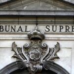 Fachada del Tribunal Supremo, en Madrid
