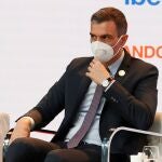 El presidente del Gobierno, Pedro Sánchez durante el XIII Encuentro Empresarial Iberoamericano