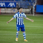 Lucas Pérez con el Alavés.