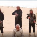 Momento del asesinato de Nabil Habashi Salama