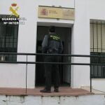 Exterior del cuartel de la Guardia Civil en la provincia de Huelva. GUARDIA CIVIL HUELVA