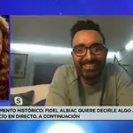 Fidel Albiac entra en directo para hablar con Rocío Carrasco