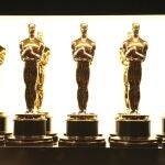 Estatuillas de la Gala de los Óscars. (Photo by Matt Sayles/Invision/AP, File)