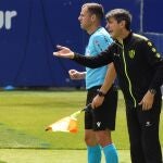 Pacheta con el Huesca frente al getafe.