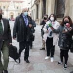 Primera sesión del juicio contra el empresario minero Victorino Alonso por un delito contra el medio ambiente por la explotación Nueva Julia en Cabrillanes (León)