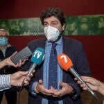 El presidente de la Comunidad de Murcia, Fernando López Miras