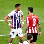 Marcos André con el Real Valladolid.