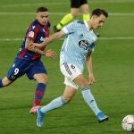 Denis Suárez con el Celta de Vigo.