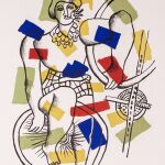 «Cirque» (1950), de Fernand Léger, en el que plasma uno de los grandes «leitmotivs» de su producción pictórica - VEGAP
