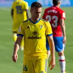 Juan Cala con el Cádiz.