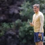 Míchel, durante su etapa como entrenador de Pumas.