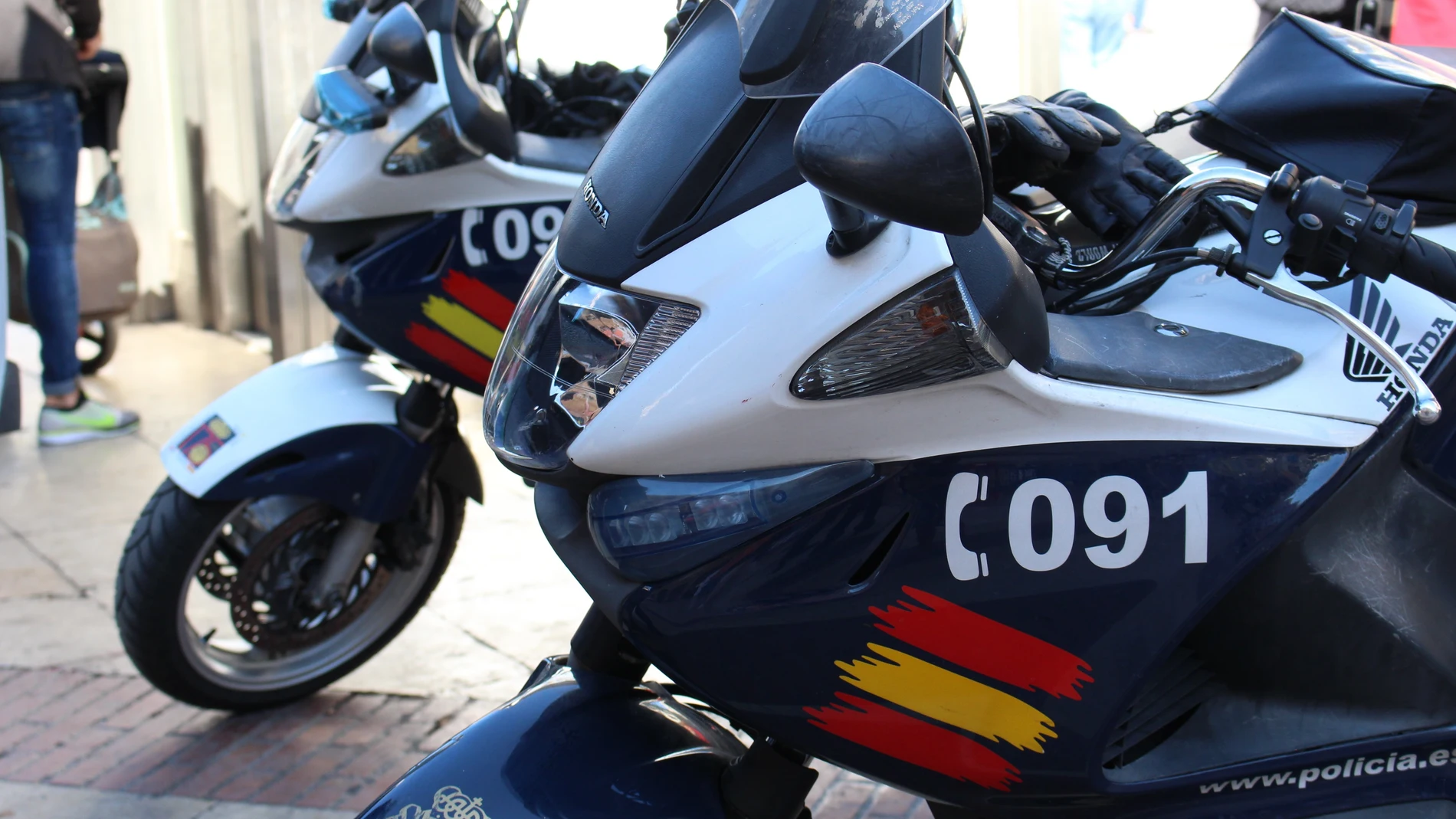 Motocicletas de la Policía Nacional