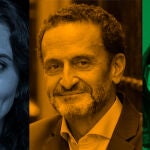 Isabel Díaz Ayuso, Edmundo Bal y Rocío Monasterio