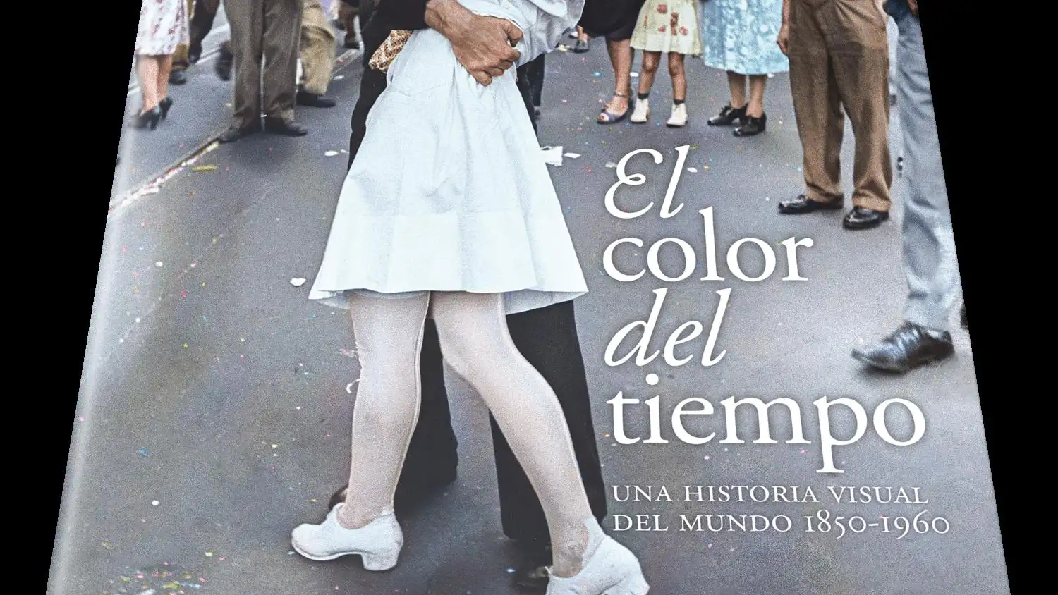 Portada de "El color del tiempo"