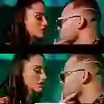 Aurah Ruiz y Jesé en el videoclip del futbolista.