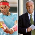 Rafa Nadal y Vicente del Bosque.
