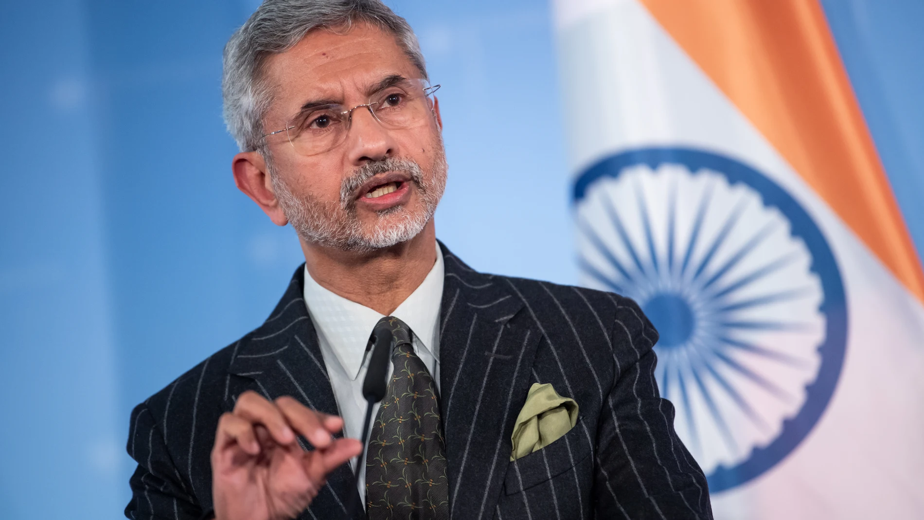 El ministro de Exteriores de India, Subrahmanyam Jaishankar