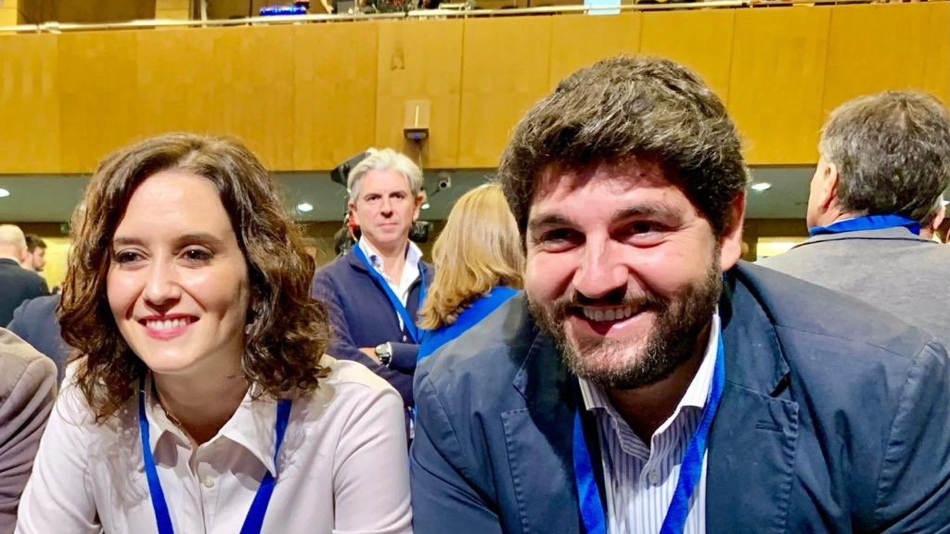 Isabel Díaz Ayuso y Fernando López Miras