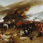 “La defensa de Rorke's Drift 1879”, cuadro de Alphonse de Neuville, 1882
