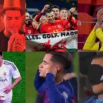 Polémicos gestos que indignaron a los hinchas