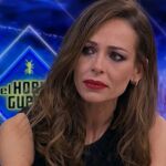 Eva González durante su visita a 'El Hormiguero' para presentar la nueva edición de 'La Voz Kids'