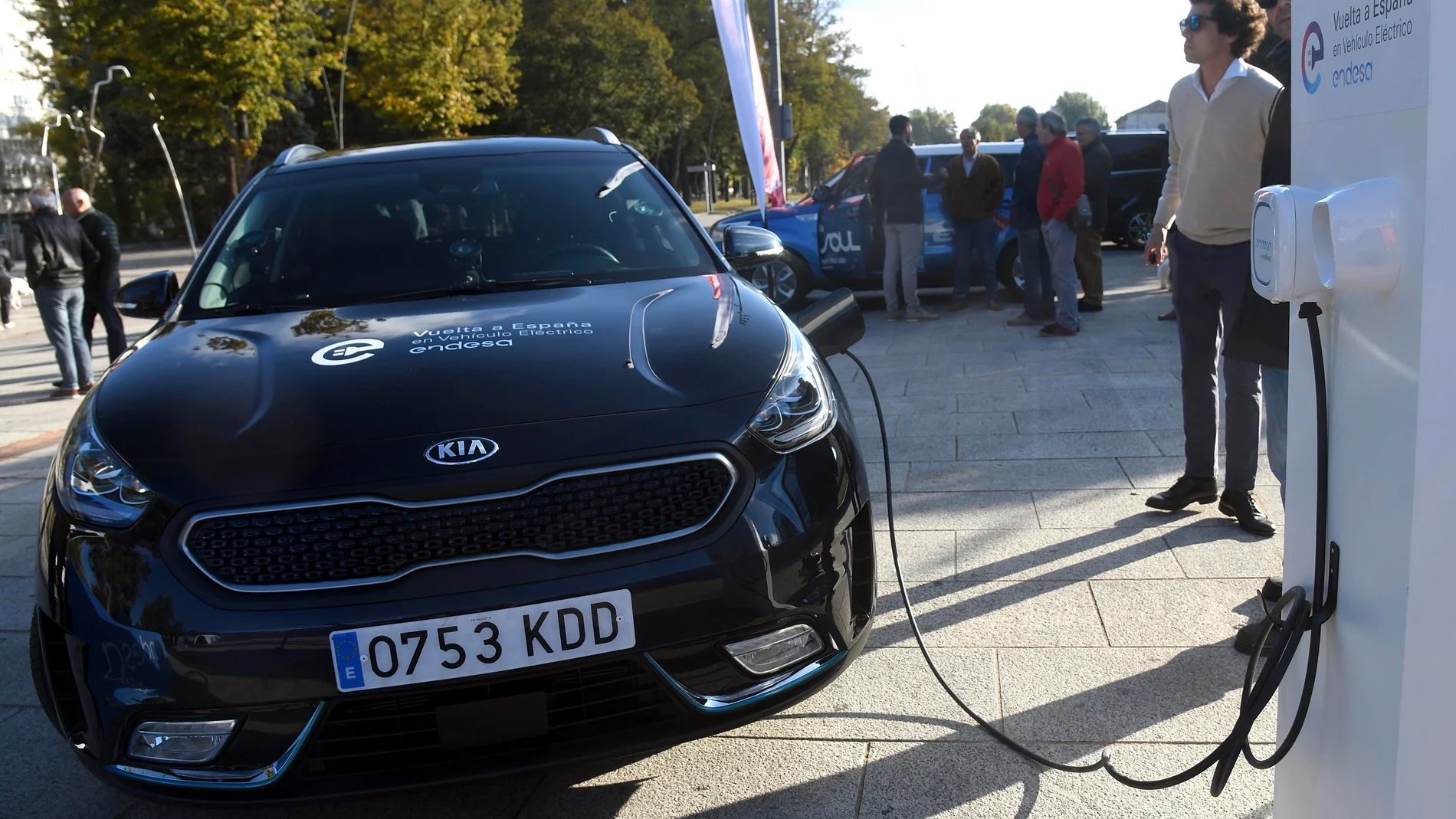 Punto de recarga de vehículo eléctrico de Burgos