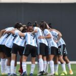 Jugadoras de la selección argentina