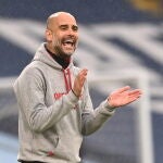 Pep Guardiola y el City, campeones de la Premier