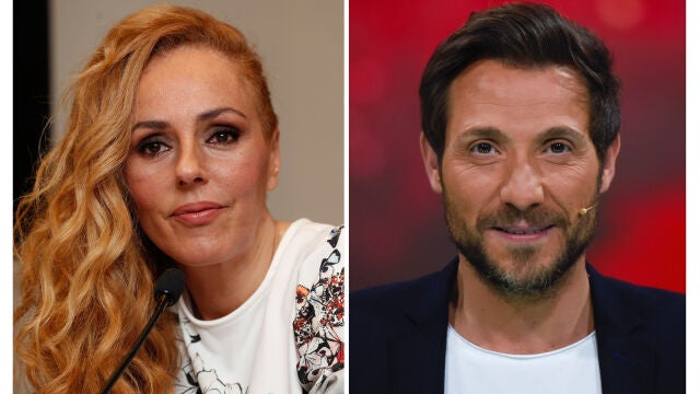 Rocío Carrasco y Antonio David Flores