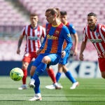 Antoine Griezmann, en el último Barcelona-Atlético de Madrid.