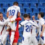 El gol del Recio contra el Getafe permite al Eibar seguir soñando con la permanencia.
