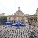 La tradicional Missa d' Infants se ha celebrado hoy en Valencia con aforo limitado