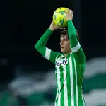 Juan Miranda con el Real Betis.