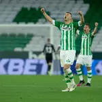 Guido Rodríguez con el Real Betis.