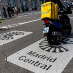 Una de las calles afectadas por Madrid Central