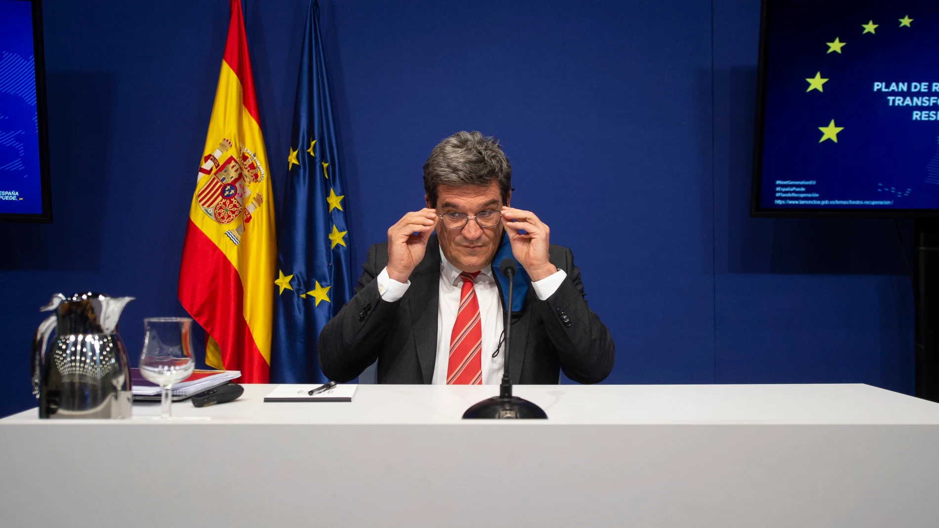 El ministro de Inclusión, Seguridad Social y Migraciones, José Luis Escrivá