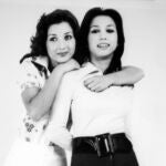 Las hermanas Tina Y Carmela Muñoz en el año 1973