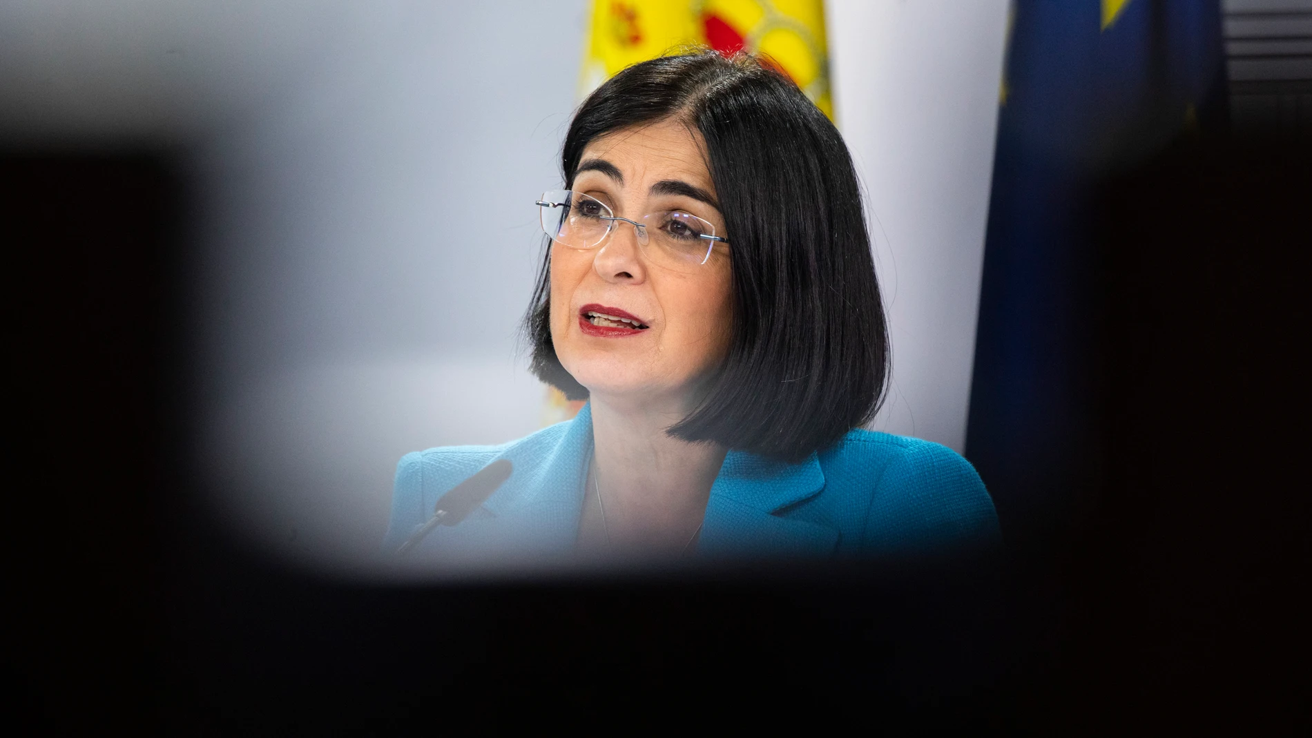 La Ministra de Sanidad, Carolina Darias