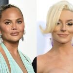 Chrissy Teigen y Courtney Stodden (AP Photo)