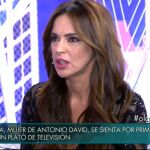 Olga Moreno se sienta por primera vez en un plató en septiembre de 2019