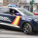 Coche patrulla de Policía Nacional