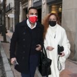 Rocío Carrasco y Fidel Albiac en Madrid