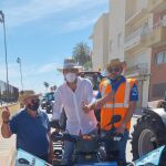 El presidente de la Diputación participa en Orihuela en la movilización de regantes y agricultores contra los recortes al Tajo-Segura