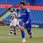 Carles Aleñá con el Getafe.