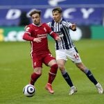 Xherdan Shaqiri con el Liverpool.