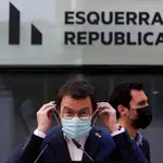 El candidato de ERC a la presidencia de la Generalitat, Pere Aragonès