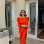 Tamara Falcó de invitada de boda perfecta.
