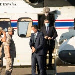 El presidente del Gobierno, Pedro Sánchez a su llegada al Aeropuerto de Melilla el pasado 18 Ángela Ríos / Europa Press
