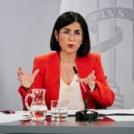 La ministra de Sanidad, Carolina Darias