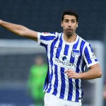 Sami Khedira con el Hertha.